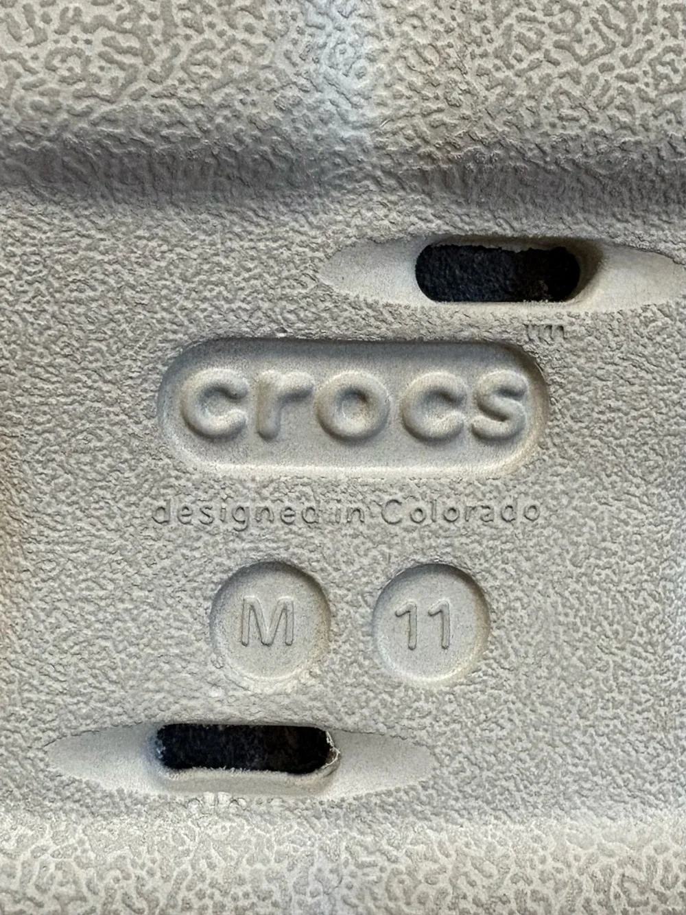 Men's CROCS Grey Atmosphere ECHO Outdoor CLOGS Camp SHOES  11